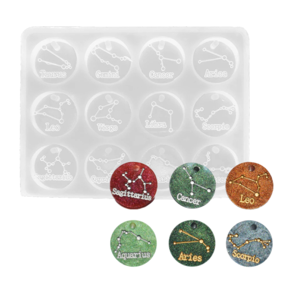Molde Dijes Zodiaco
