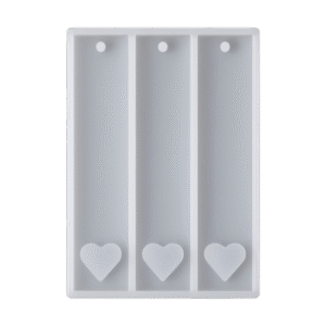 Molde 3 Señaladores Corazón