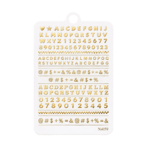 Sticker Vinilo Dorado (OUTLET)