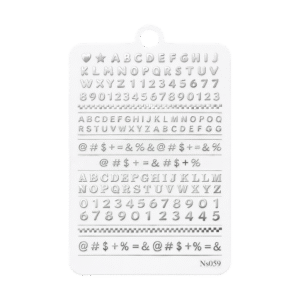 Sticker Vinilo Plateado (OUTLET)